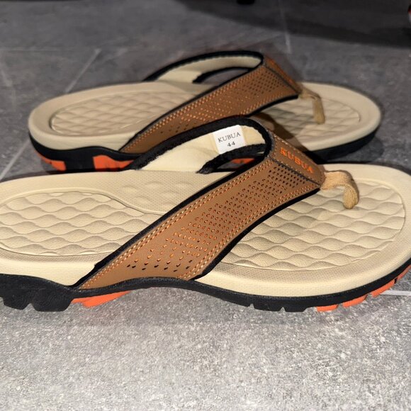 KUBUA Men\'s Beach Flip-Flops Water Sandals Outdoor Athletic Thong Sandal Slipper main image 4